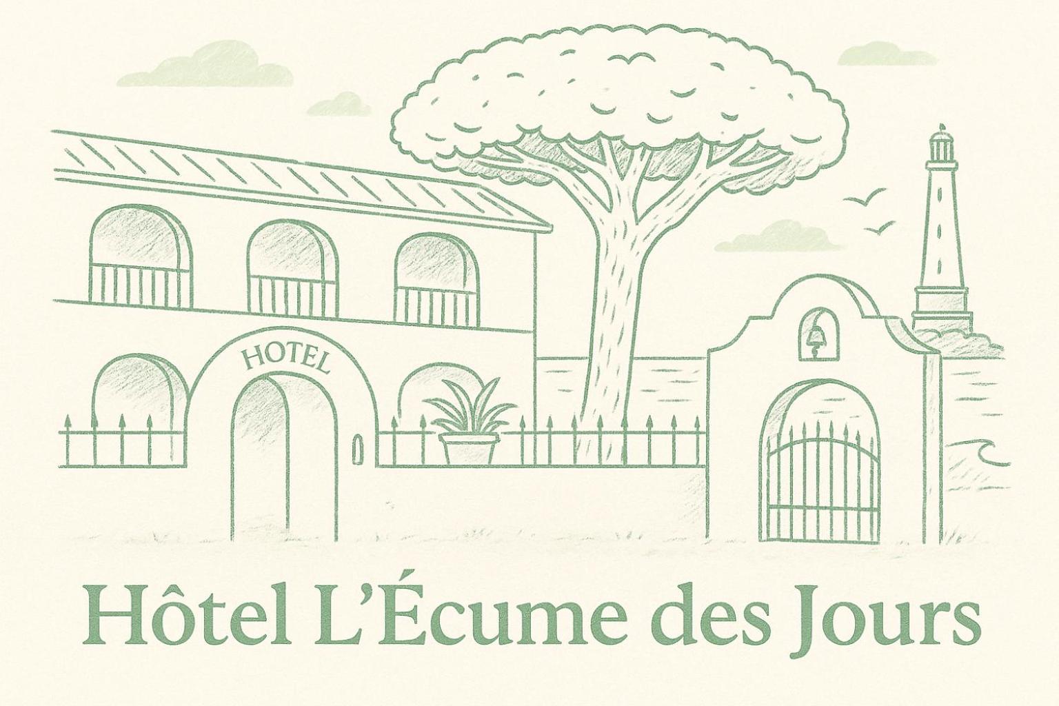 L'Ecume Des Jours Hotel Soulac-sur-Mer Ngoại thất bức ảnh
